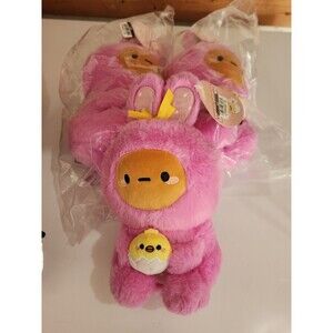 Smoko Plush Pink 8" Tayto Potato Easter Bunny Rabbit Stuffed Animal Pal